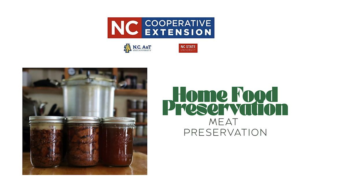 Introduction to Home Food Preservation: Meat Preservation, 26 August | Event in Morehead City | AllEvents