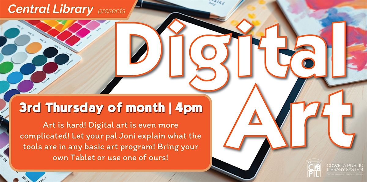 Digital Art Basics | Event in Newnan | AllEvents