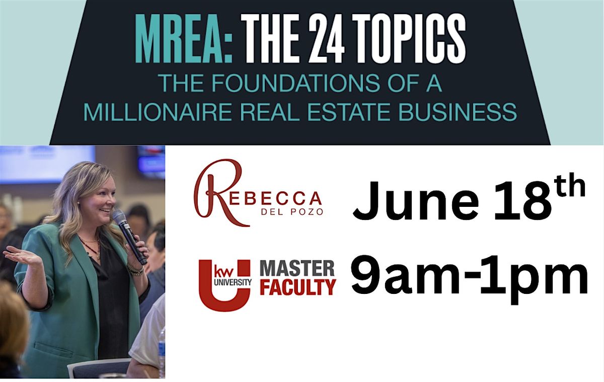MREA: 24 Topics, 18 June | Event in Puyallup | AllEvents