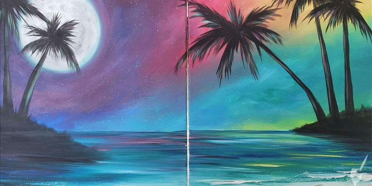 Rainbow Beach Sky - Paint and Sip by Classpop!™, 17 May | Event in Austin | AllEvents