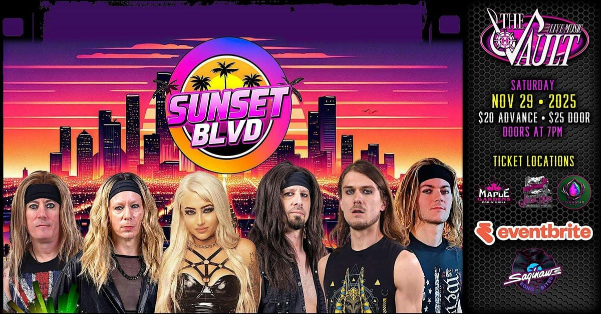SUNSET BLVD., 29 November | Event in Saginaw | AllEvents