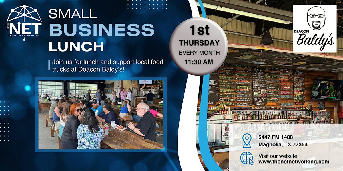 The NET Small Business Lunch - Magnolia, 5 June | Event in Magnolia | AllEvents