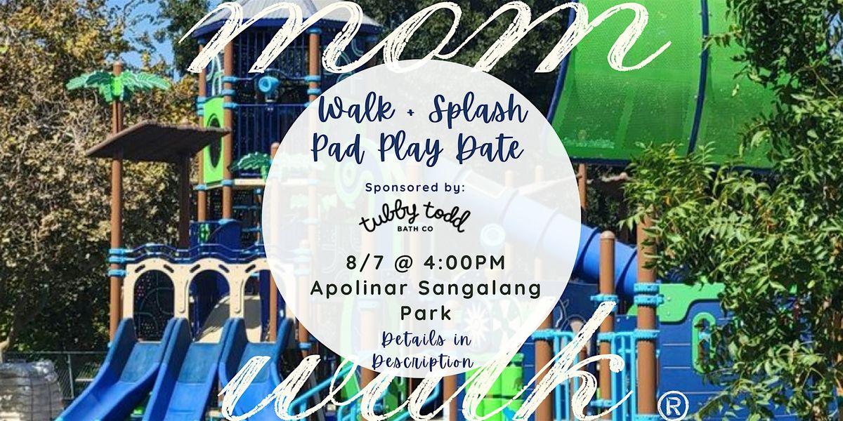 Walk + Splash Pad Play Date, 7 August | Event in Lathrop | AllEvents
