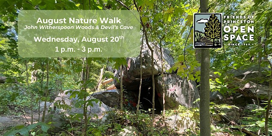 FOPOS August Nature Walk // 8.22.25, 22 August | Event in Princeton | AllEvents