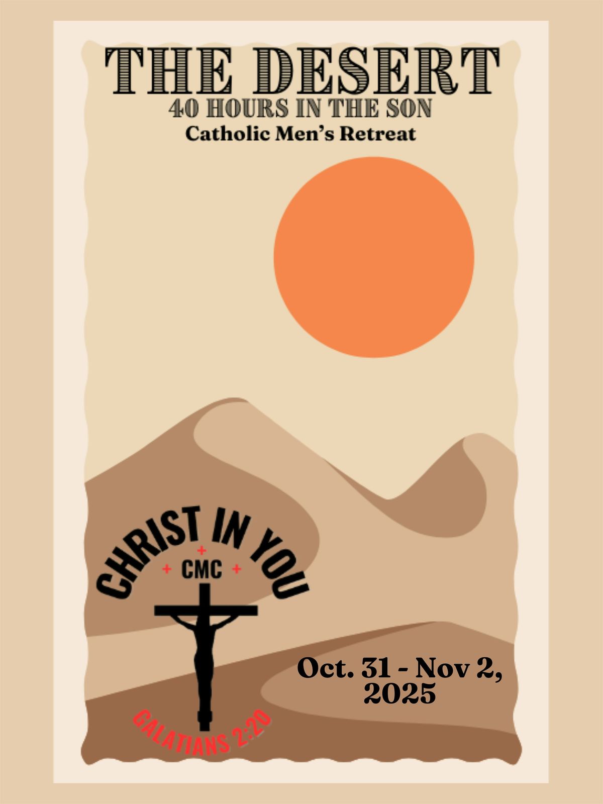 The Desert: 40 Hours in the Son, 31 October | Event in Beaumont | AllEvents