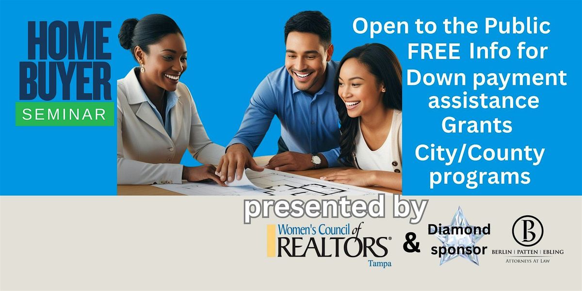 First-time & New Home Buyer Class, 21 June | Event in Tampa | AllEvents