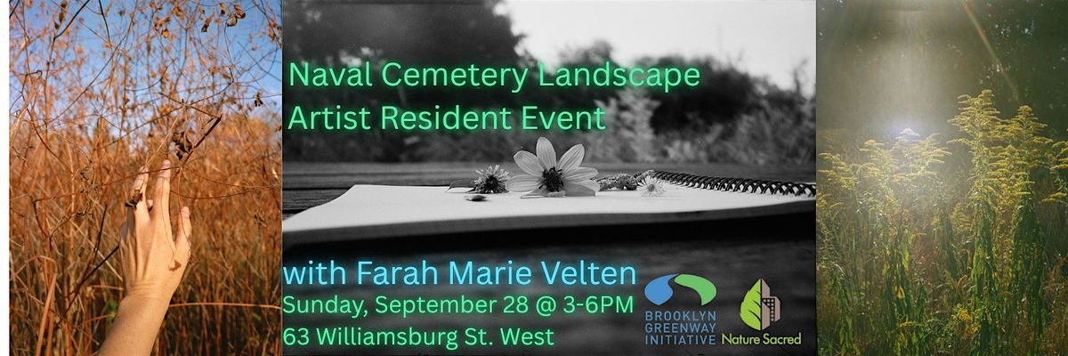 Naval Cemetery Landscape Artist Resident Event with Farah Marie Velten, 28 September | Event in Brooklyn | AllEvents