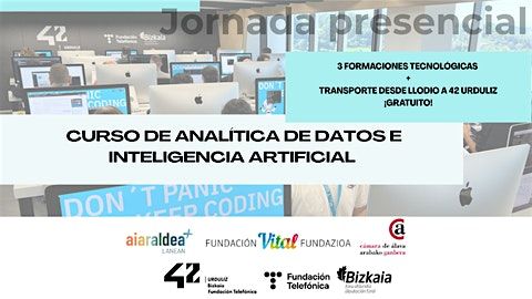 Curso de Analítica de Datos e Inteligencia Artificial, 20 October | Event in Llodio | AllEvents