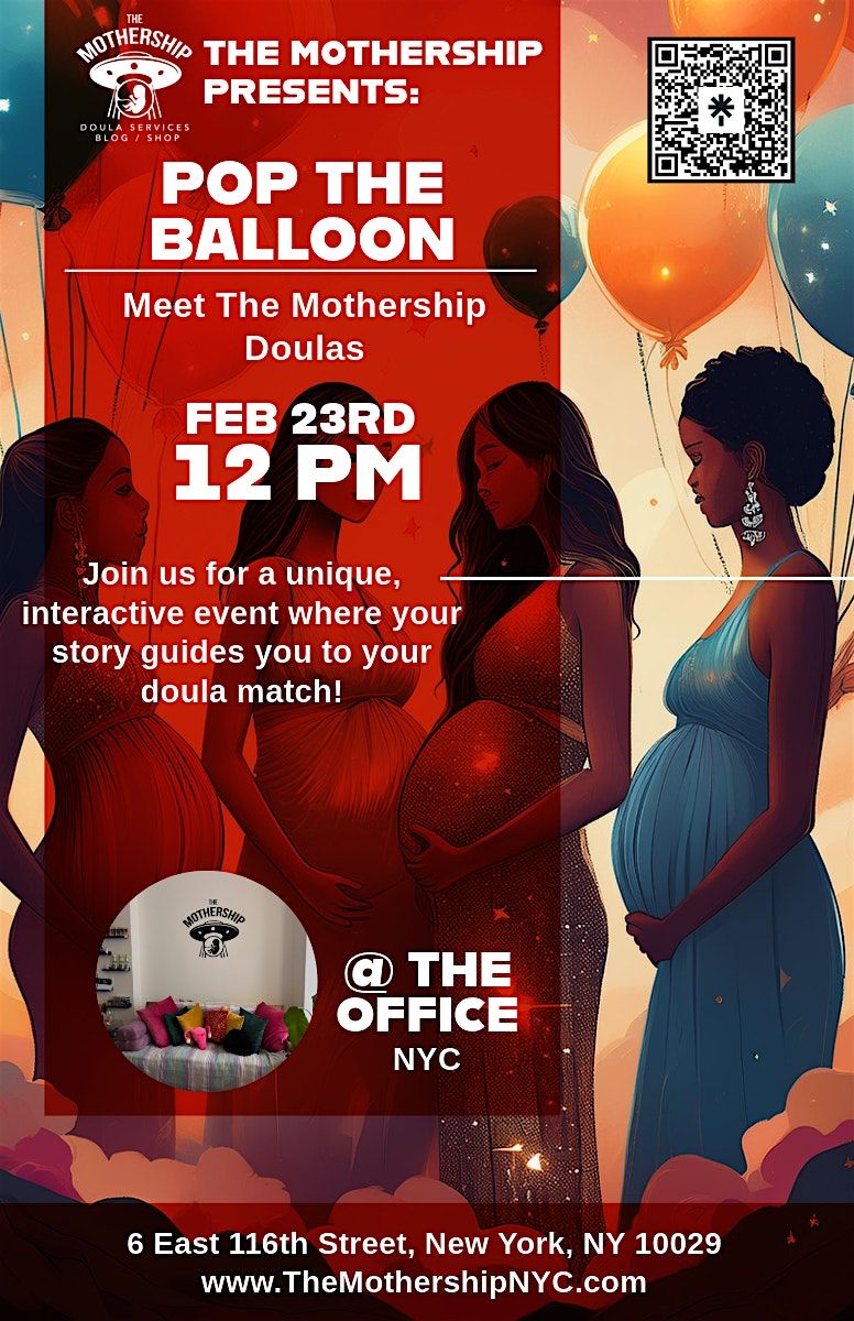 POP THE BALLOON: MEET THE DOULAS - Find Your Perfect Doula Match! | Event in New York | AllEvents
