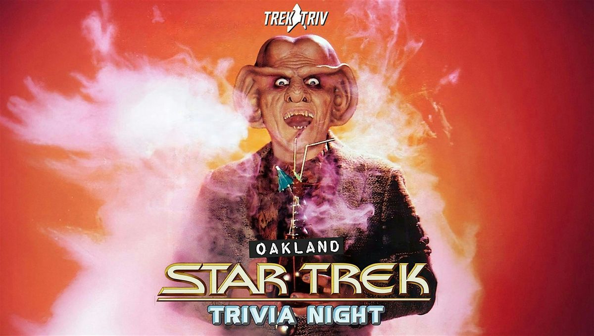 STAR TREK Trivia Night with Trek Triv in Oakland! | Event in Oakland | AllEvents