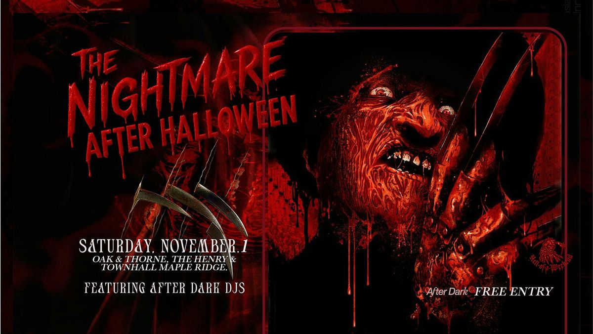THE NIGHTMARE AFTER HALLOWEEN AT THE HENRY, 1 November | Event in Surrey | AllEvents