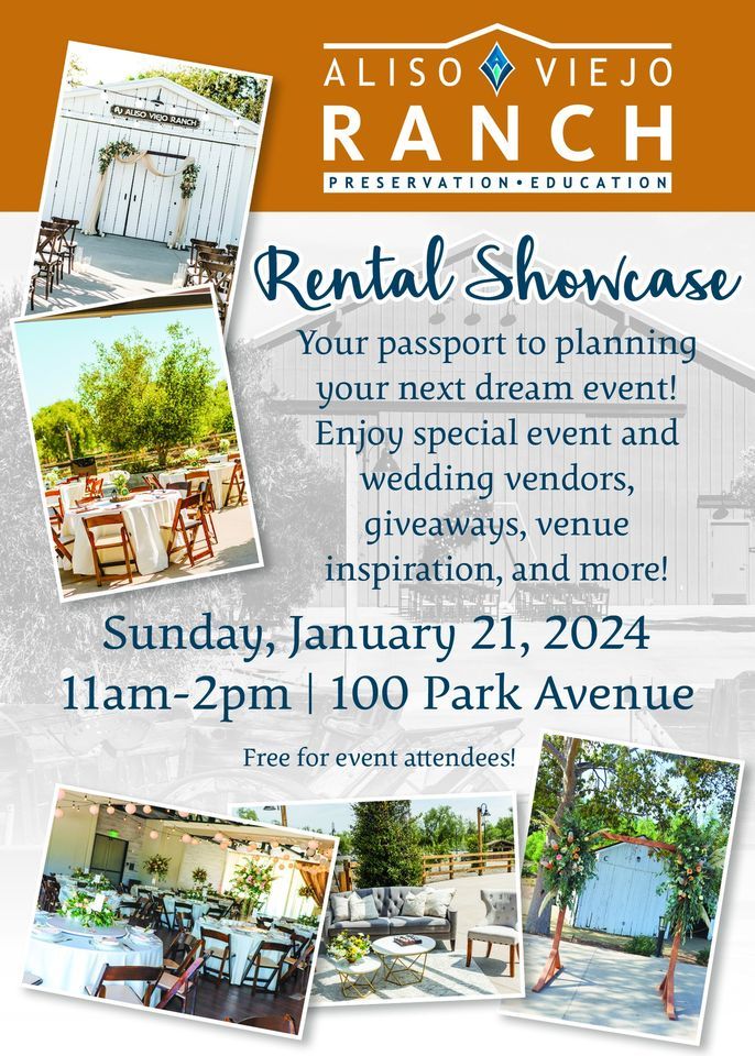 Aliso Viejo Ranch Rental Showcase, Aliso Viejo Ranch, January 28 2024