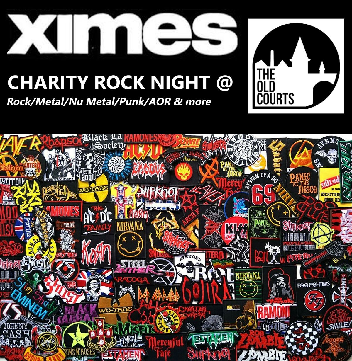 Ximes @ The Old Courts - Charity Rock Night, 23 May | Event in Wigan | AllEvents