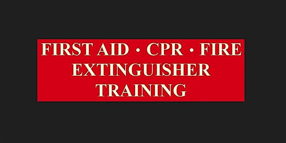 First Aid/CPR/Fire Extinguisher Training Public Safety Education, 20 May | Event in Oviedo | AllEvents