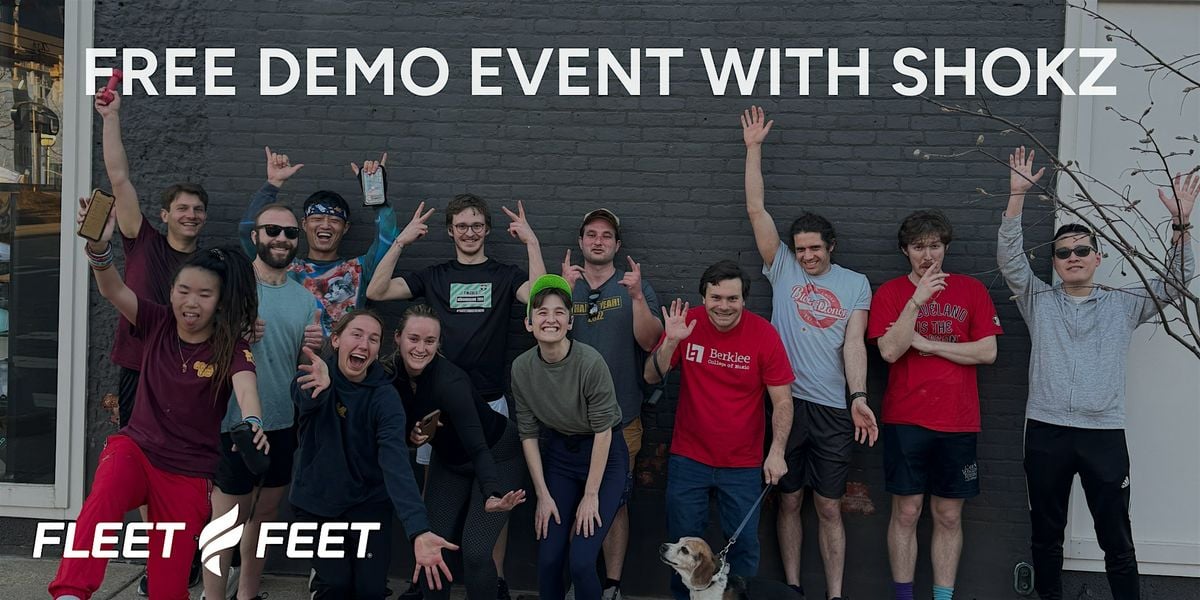 Free Demo Event with Shokz, 16 July | Event in Ann Arbor | AllEvents