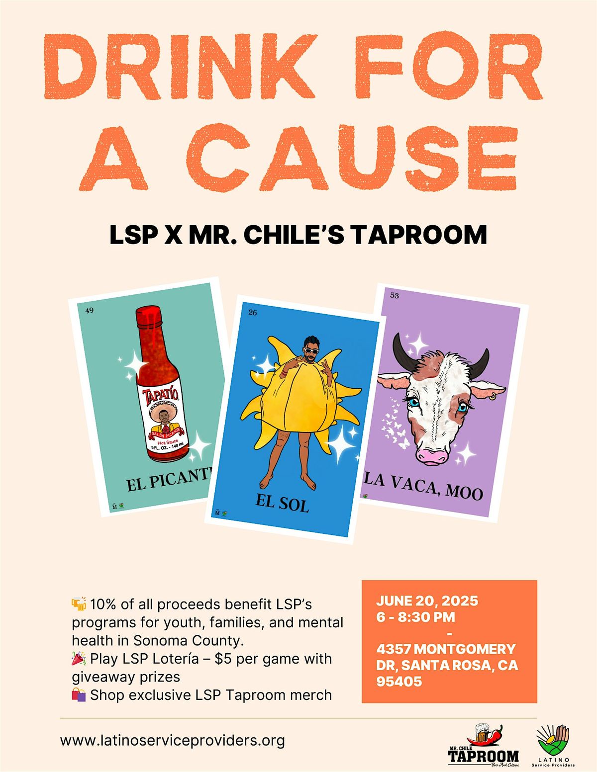 Drink For a Cause, 20 June | Event in Santa Rosa | AllEvents