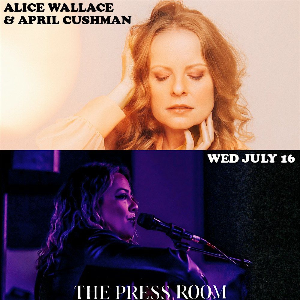 Alice Wallace & April Cushman, 16 July | Event in Portsmouth | AllEvents