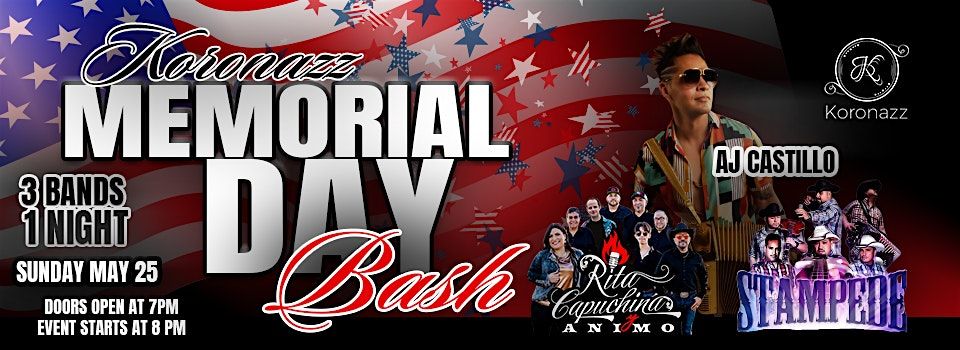 Memorial Day Bash, 25 May | Event in San Angelo | AllEvents