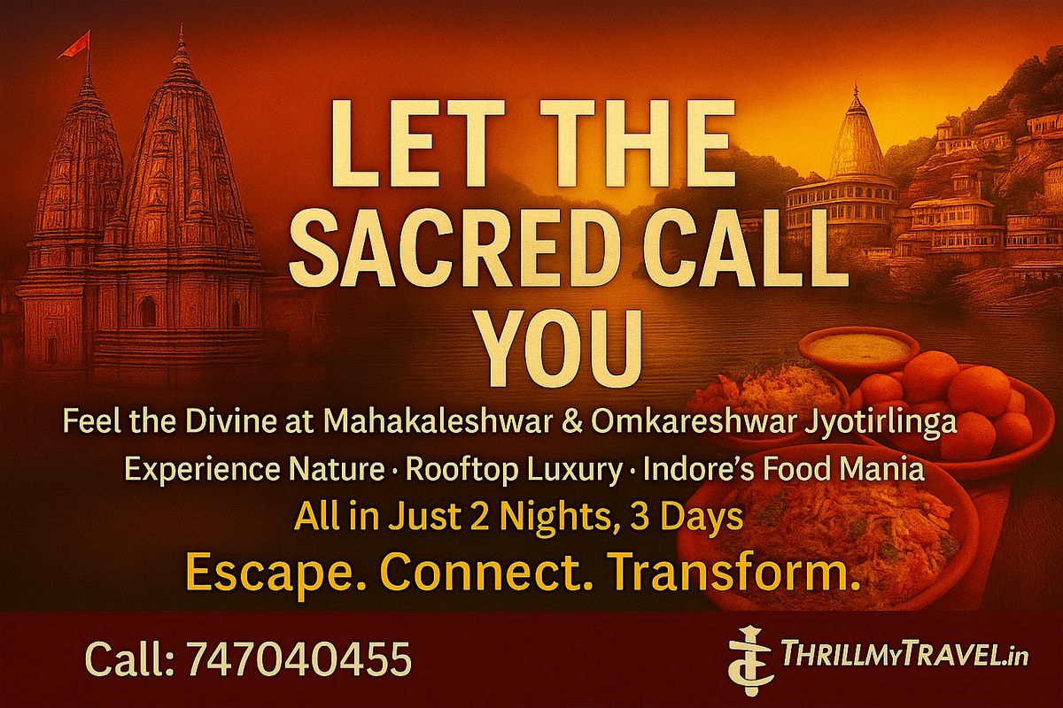 Ujjain Omkareshwar Indore Tour Package |Shraavana | VIP Darshan & Cab/Taxi | Event in Ujjain | AllEvents