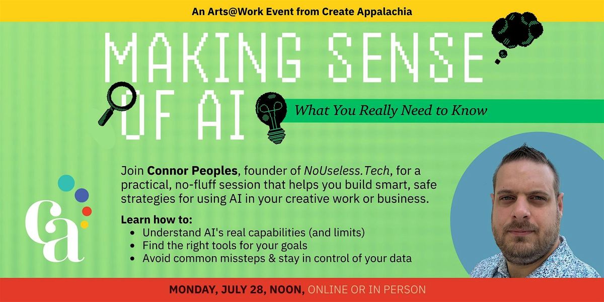 Making Sense of AI: What You Really Need to Know, 28 July | Event in Kingsport | AllEvents