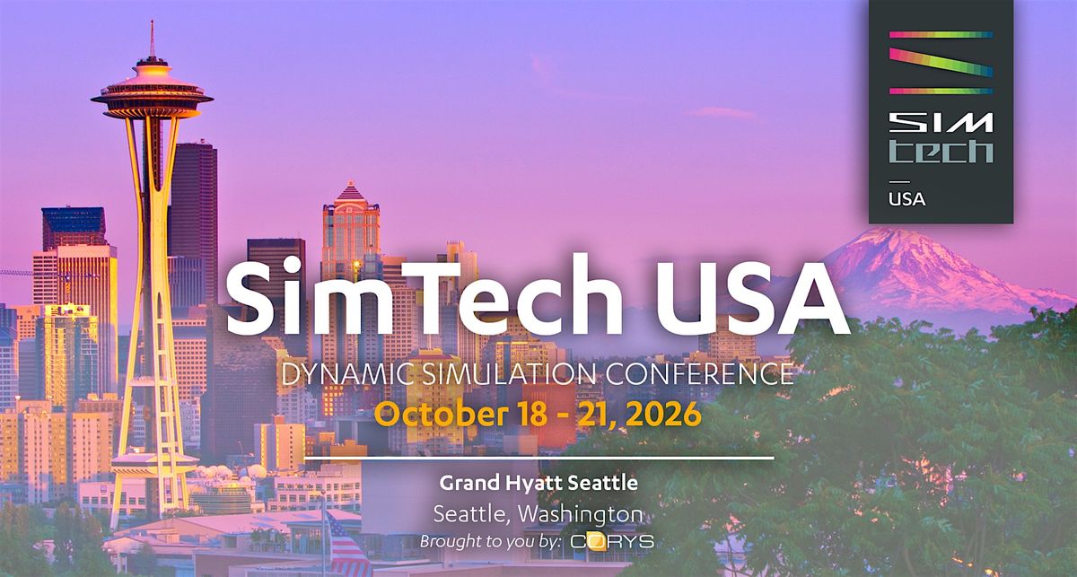 SimTech 2026 - SEATTLE, 18 October | Event in Seattle | AllEvents