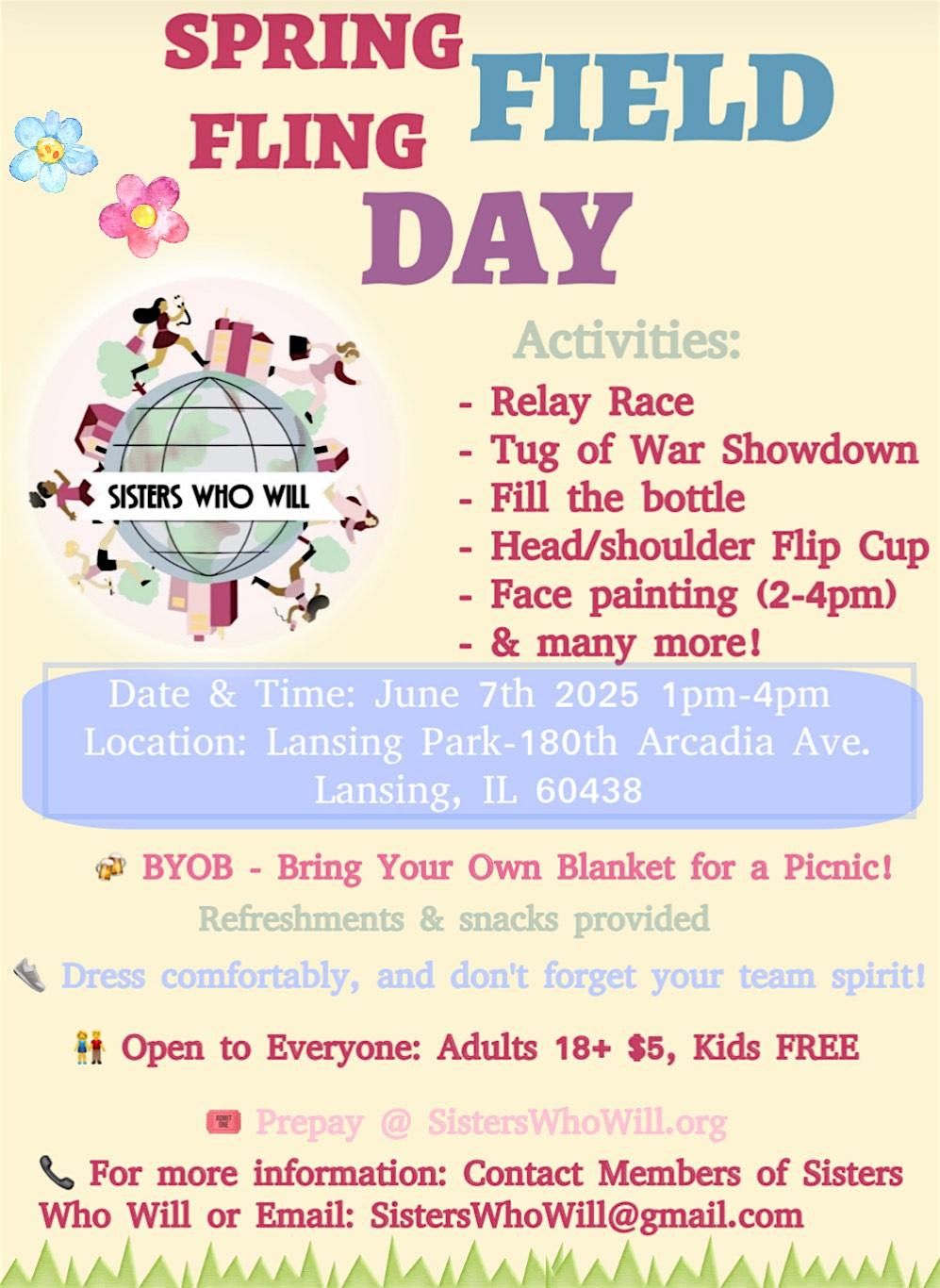 Spring Fling Field Day, 7 June | Event in Lansing | AllEvents