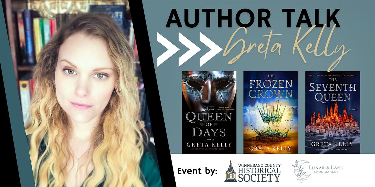 Author Talk with Greta Kelly, 30 July | Event in Oshkosh | AllEvents