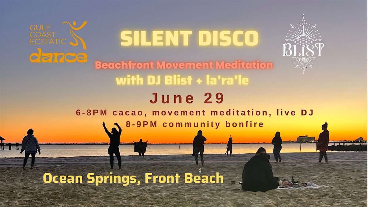 Silent Disco Beachfront Movement Meditation, 29 June | Event in Ocean Springs | AllEvents