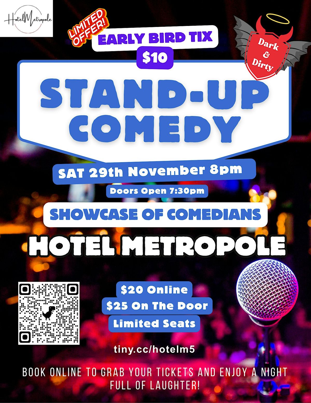 Stand-up Comedy in Ipswich (Dark & Dirty jokes), 29 November | Event in Ipswich | AllEvents