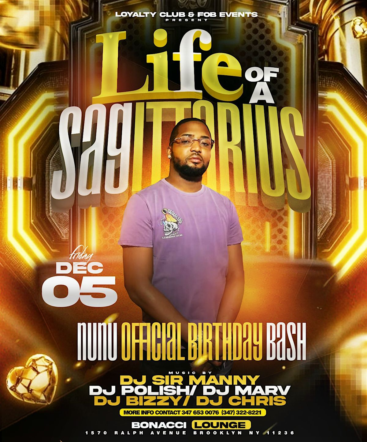 ♐️ The Life Of A Sagittarius ♐️, 5 December | Event in Brooklyn | AllEvents
