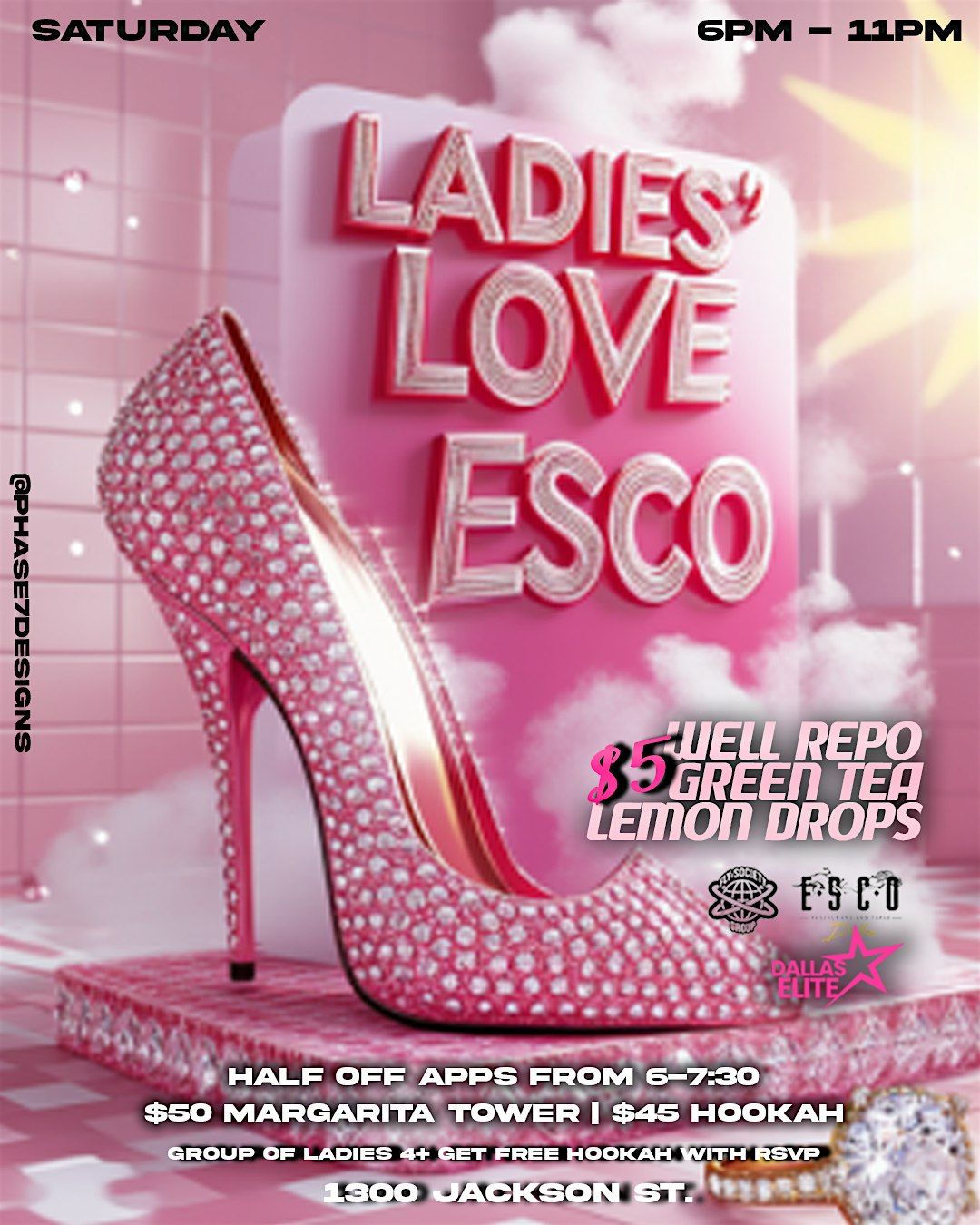 Ladies Love Esco Saturdays | Event in Dallas | AllEvents