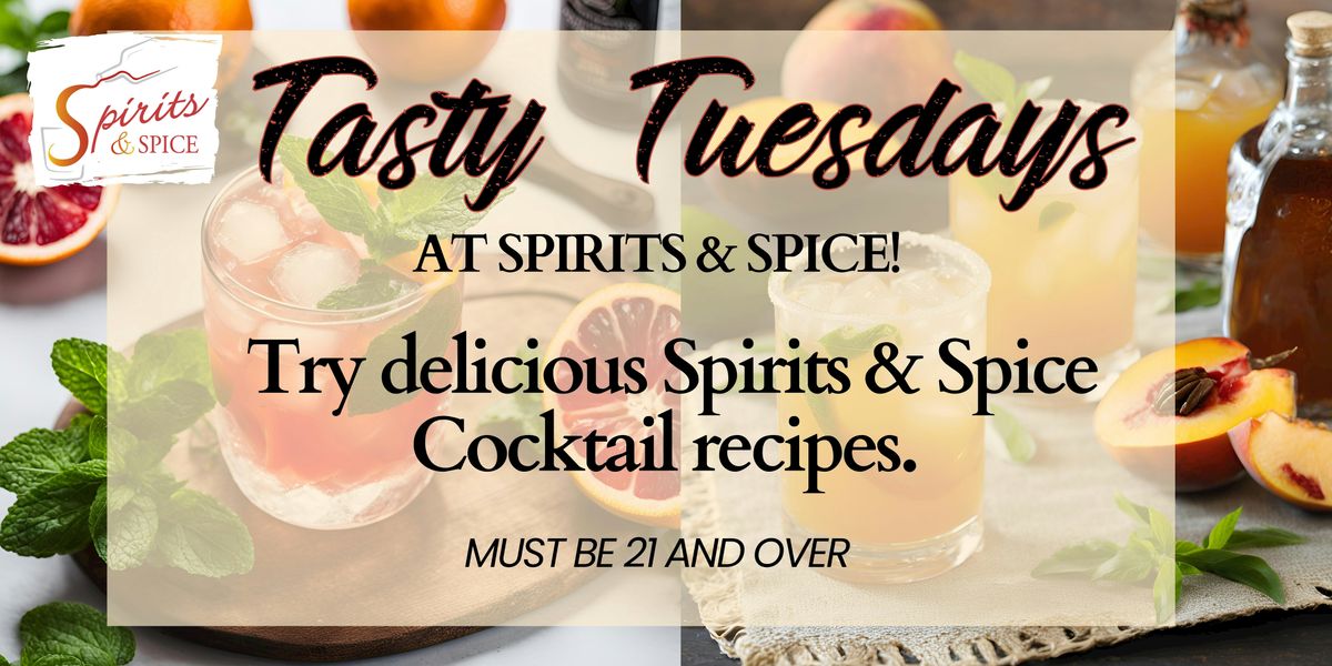 Tasty Tuesdays - Try  Spirits & Spice Cocktail  recipes - Jackson Hole | Event in Jackson | AllEvents