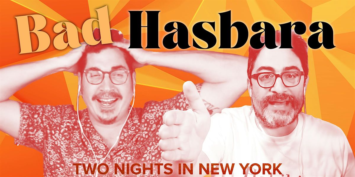 Bad Hasbara Live at The Gutter October 11, 2025, 11 October | Event in Brooklyn | AllEvents