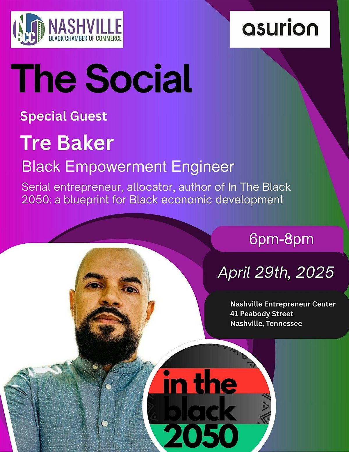 The Social, With Special Guest Tre Baker, Black Empowerment Engineer | Event in Nashville | AllEvents