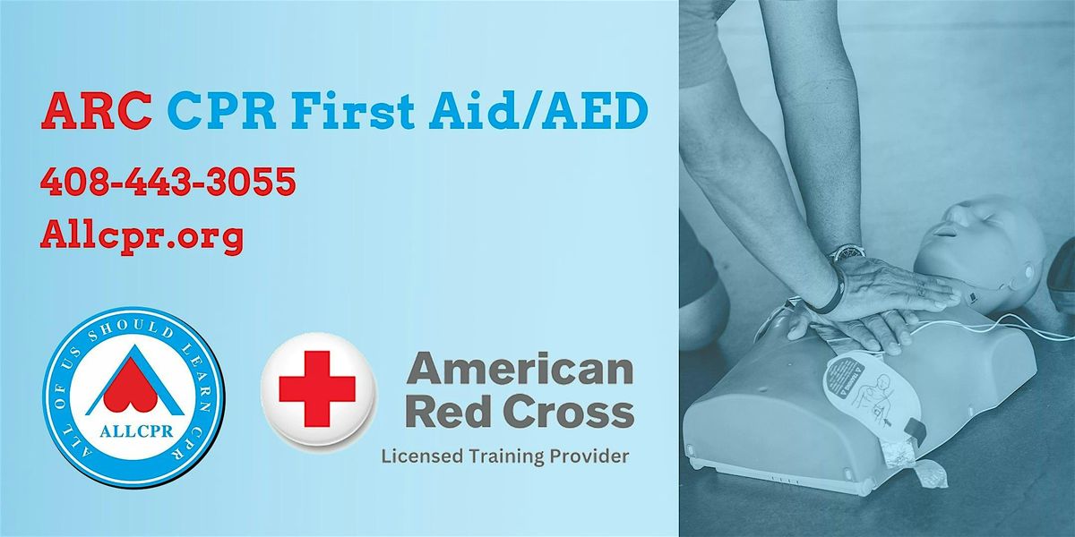 Red Cross Adult&Pediatric First Aid/CPR/AED class in Walnut Creek, 4 October | Event in Walnut Creek | AllEvents