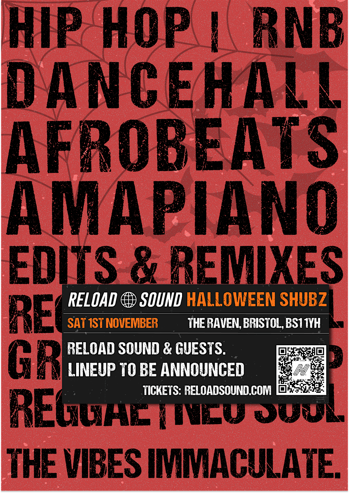 Reload Sound Halloween Shubz, 1 November | Event in Bristol | AllEvents