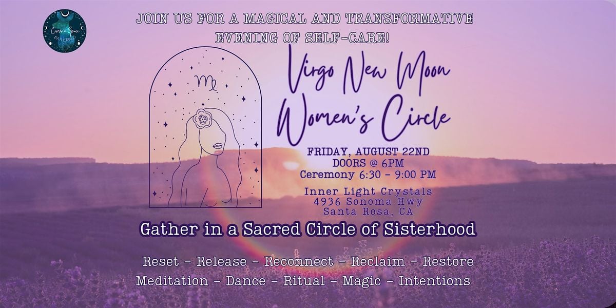Virgo New Moon Women's Circle, 22 August | Event in Santa Rosa | AllEvents