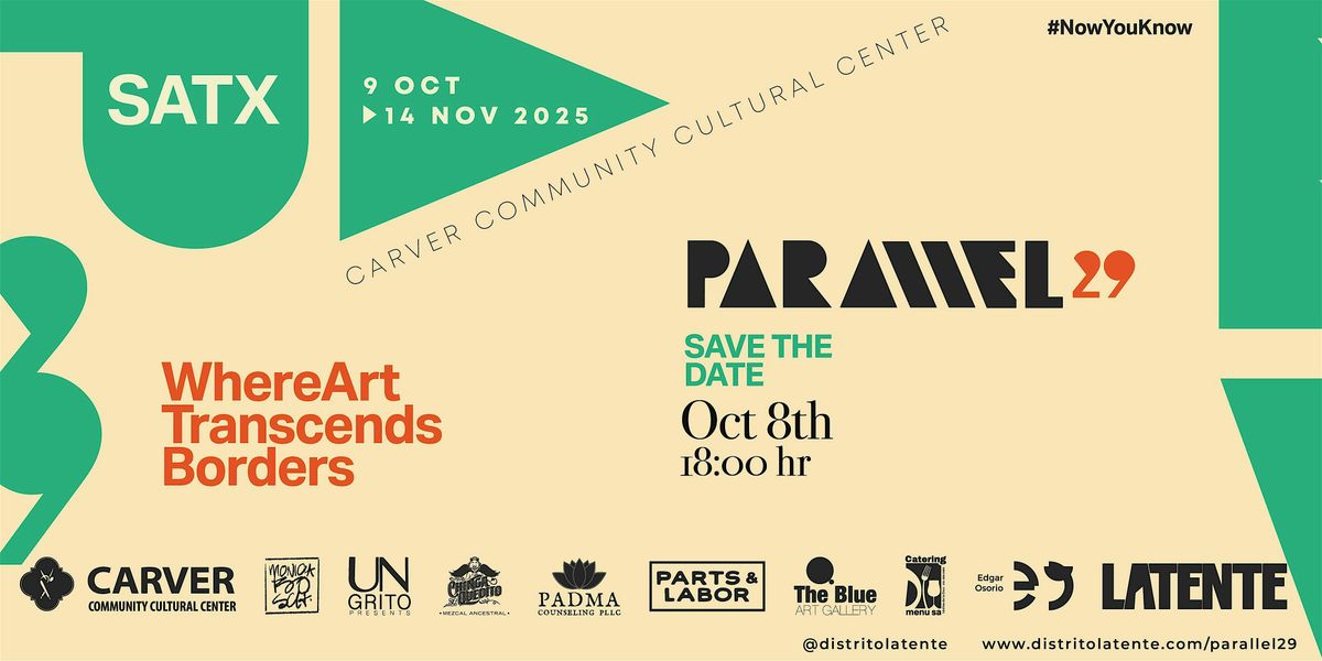 Parallel29, 8 October | Event in San Antonio | AllEvents