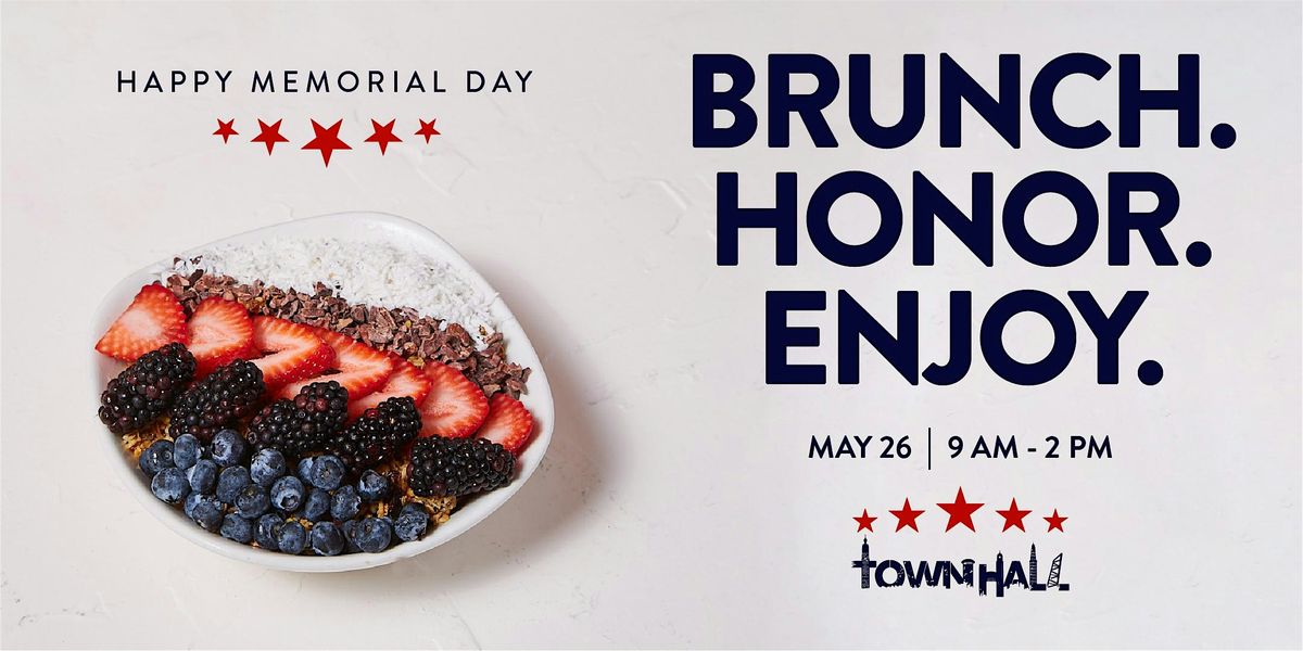 Memorial Brunch at Townhall Ohio City, Monday May 26th! | Event in Cleveland | AllEvents