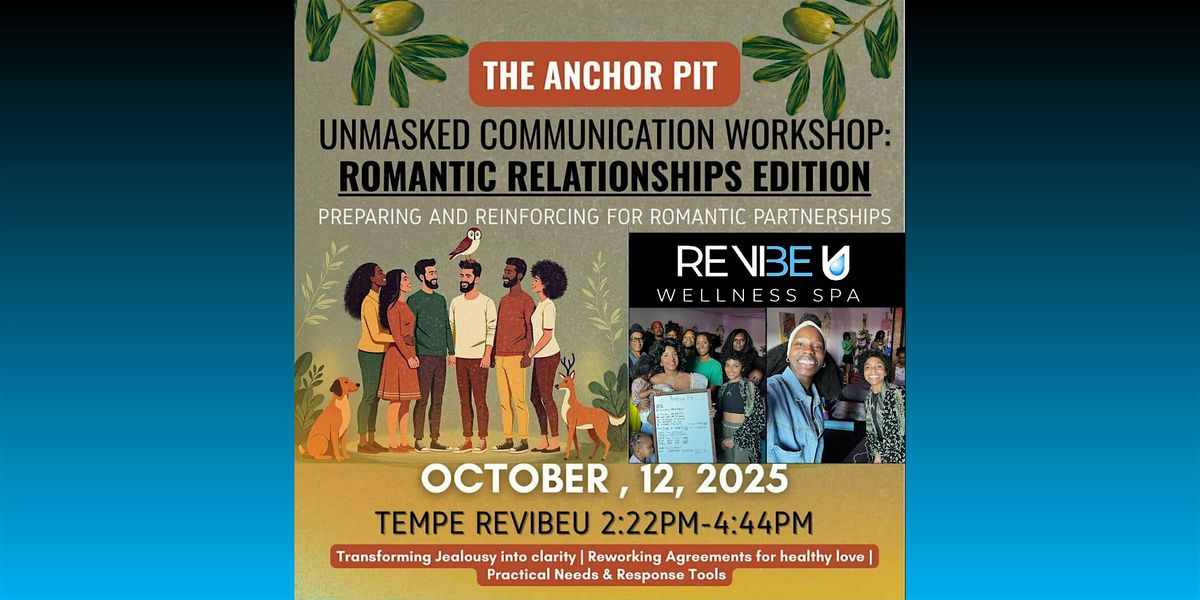 UNMASKED - Communication Workshop, 12 October | Event in Tempe | AllEvents