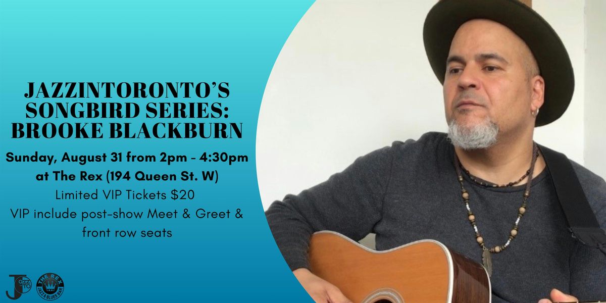 Brooke Blackburn at The Rex (VIP Tickets), 31 August | Event in Toronto | AllEvents