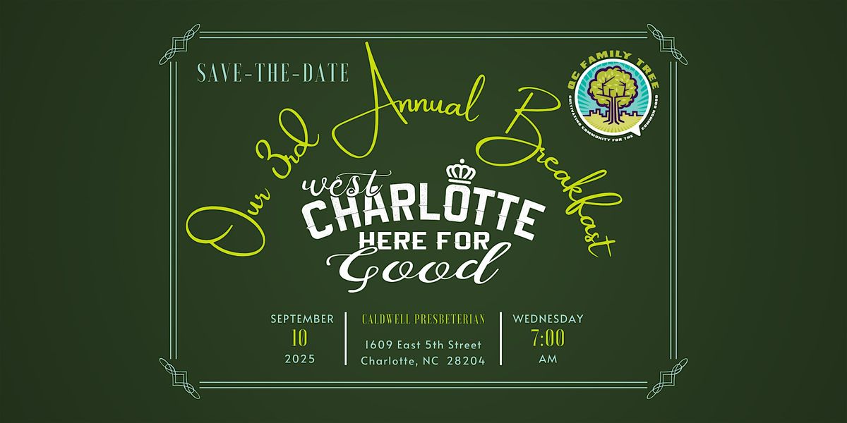 3rd Annual Here for Good Awards Breakfast 2025, 10 September | Event in Charlotte | AllEvents