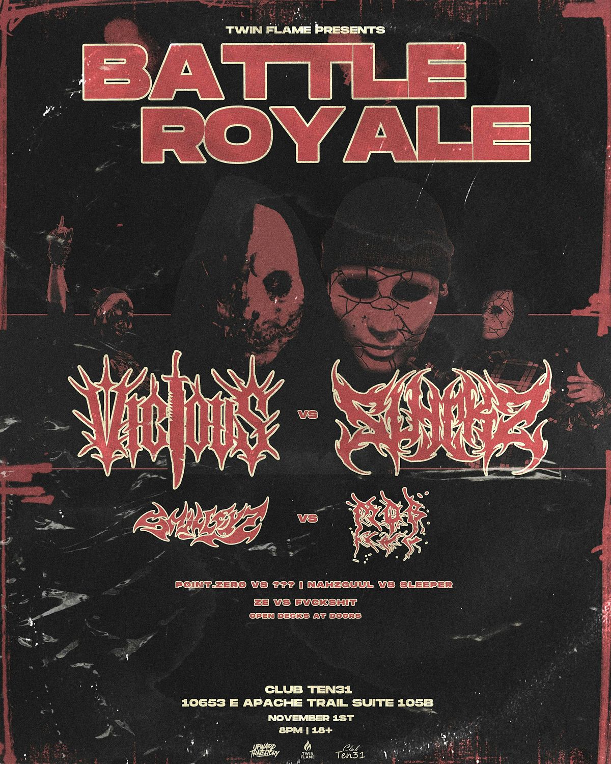 Battle Royale Vicious b2b Slyckz, 1 November | Event in Apache Junction | AllEvents
