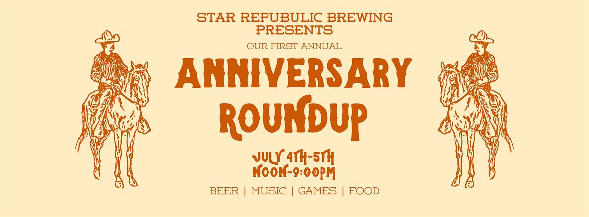 Saturday, July 5th One-Year Anniversary Roundup ***VIP ACCESS***, 5 July | Event in Spring Branch | AllEvents