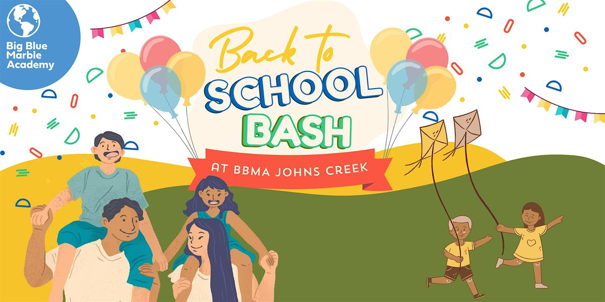 Back to School Bash, 2 August | Event in Johns Creek | AllEvents