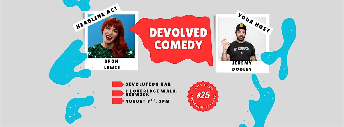 Devolved Comedy at Devolution, 7 August | Event in Berwick | AllEvents