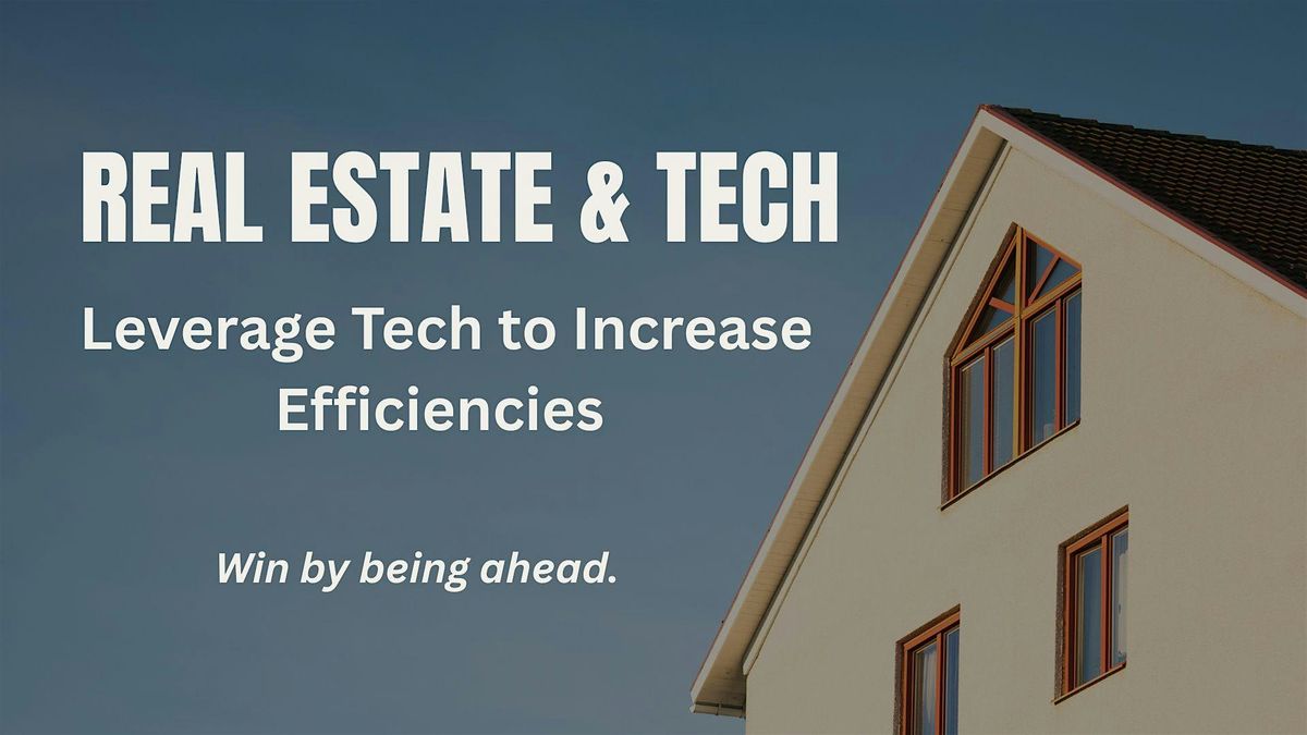 Real Estate & Tech Networking: Getting Ahead by Working Smarter, 4 June | Event in Jersey City | AllEvents