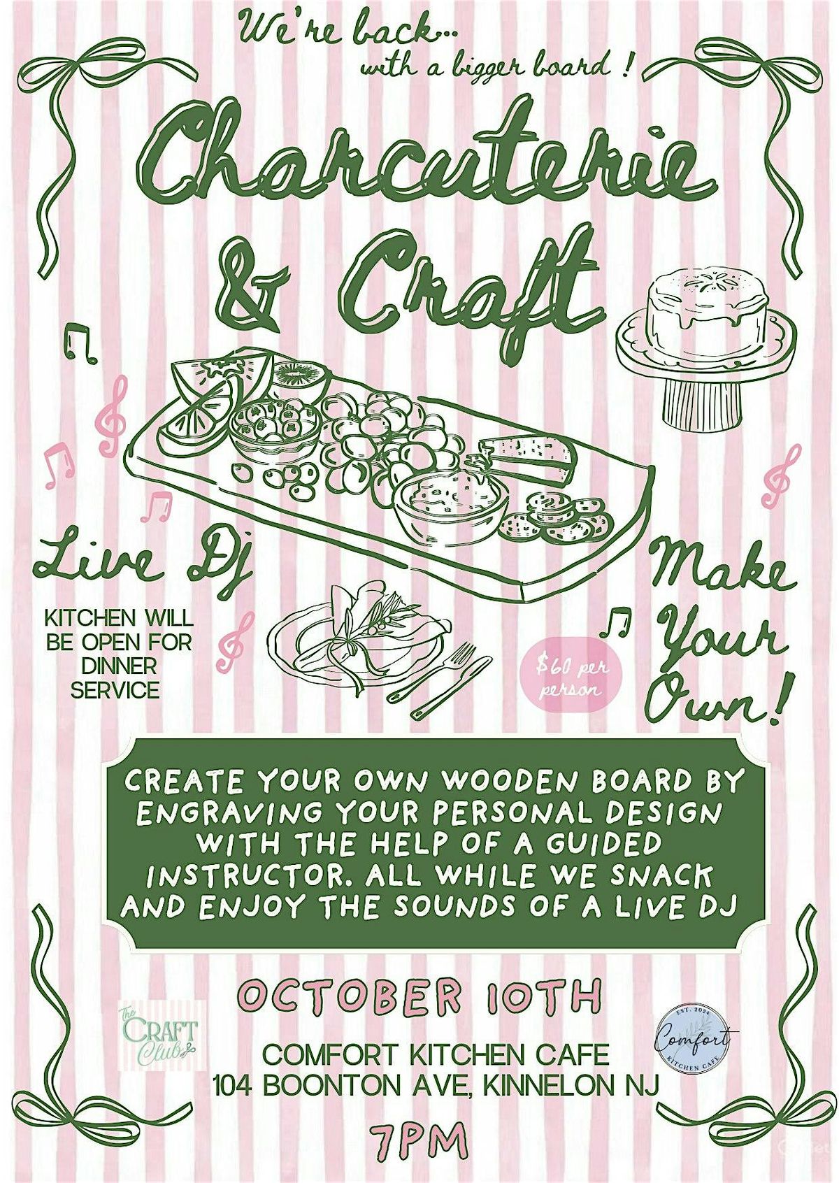 Craft your own Charcuterie Board, 10 October | Event in Kinnelon | AllEvents