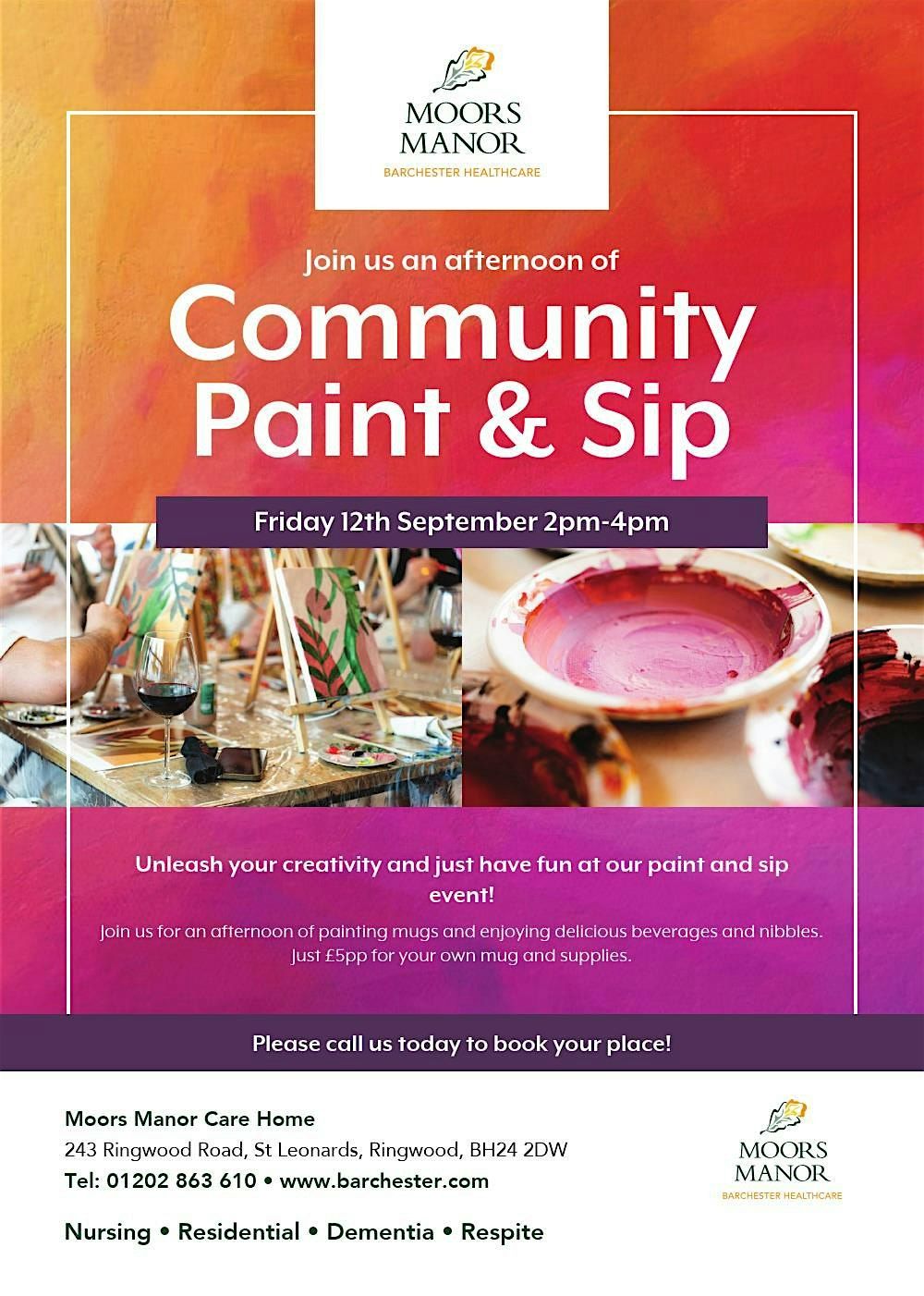 Paint + Sip, 12 September | Event in Saint Leonards | AllEvents