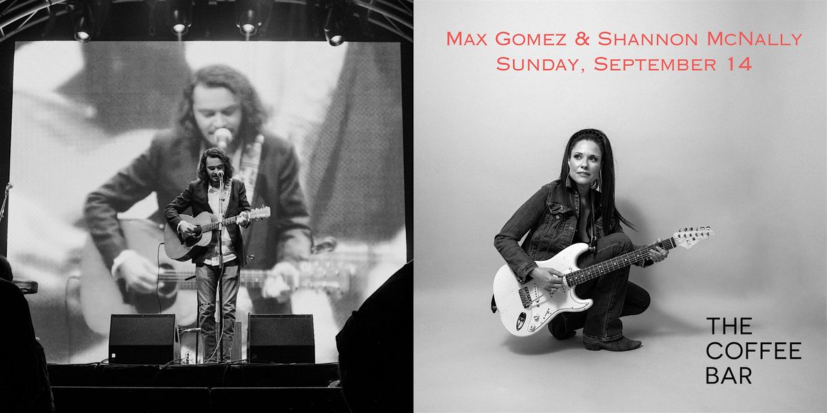 Max Gomez & Shannon McNally at The Coffee Bar, 14 September | Event in Bennington | AllEvents